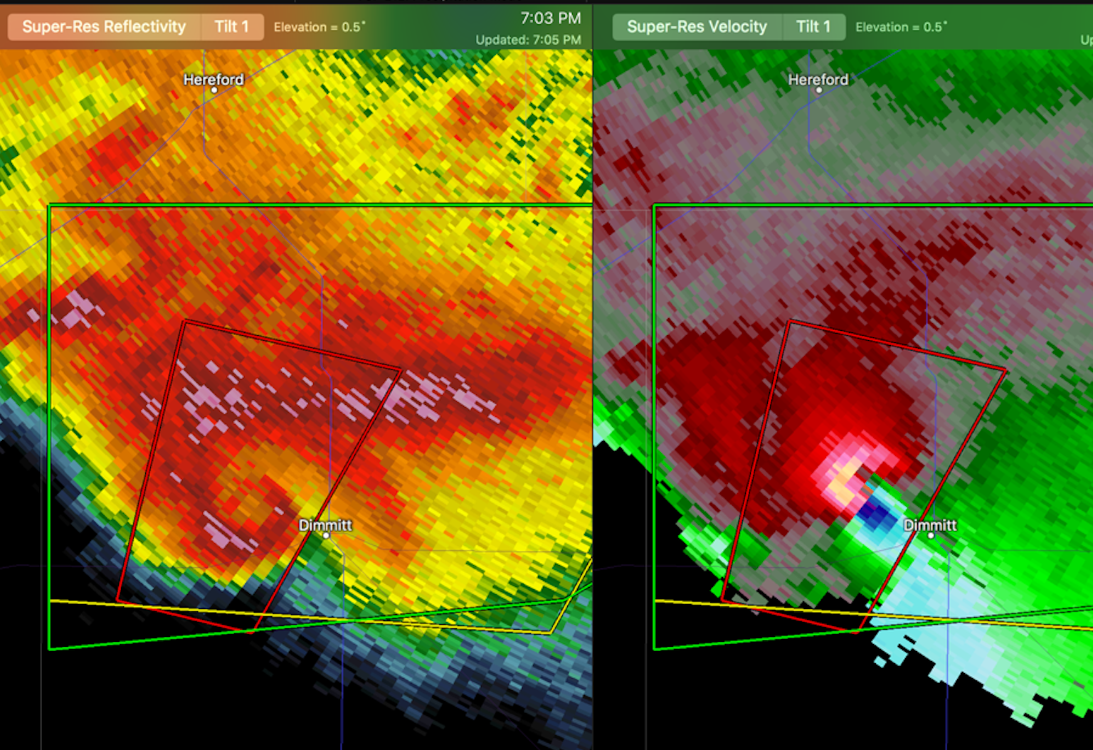 MSE Creative Consulting Blog Huge, Violent Tornadoes Near Dimmitt, Texas