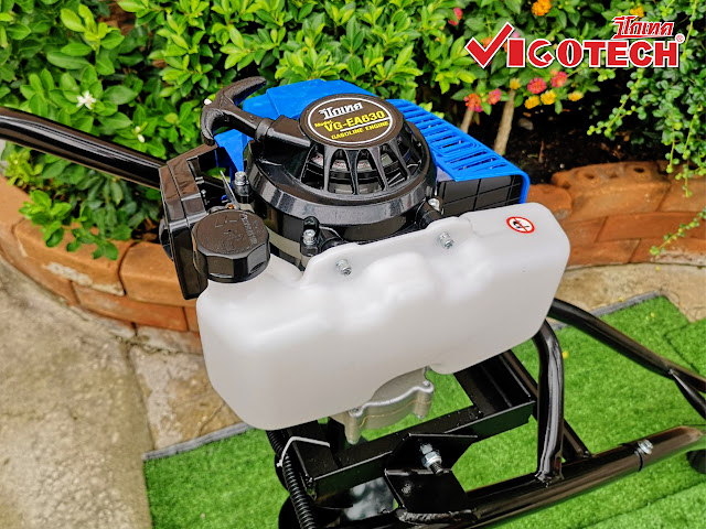 เครื่องเจาะดิน มีล้อ