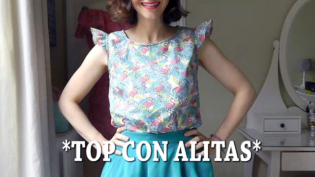 Como hacer un Top con alitas nairamkitty