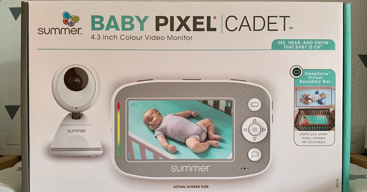 Review Summer Baby Pixel Cadet Colour Video Monitor Ad Gifted Counting To Ten