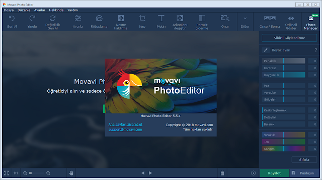 Movavi Photo Editor 5.5.1 Final | Katılımsız Movavi Photo Editor 5.5.1 Final | Katılımsız