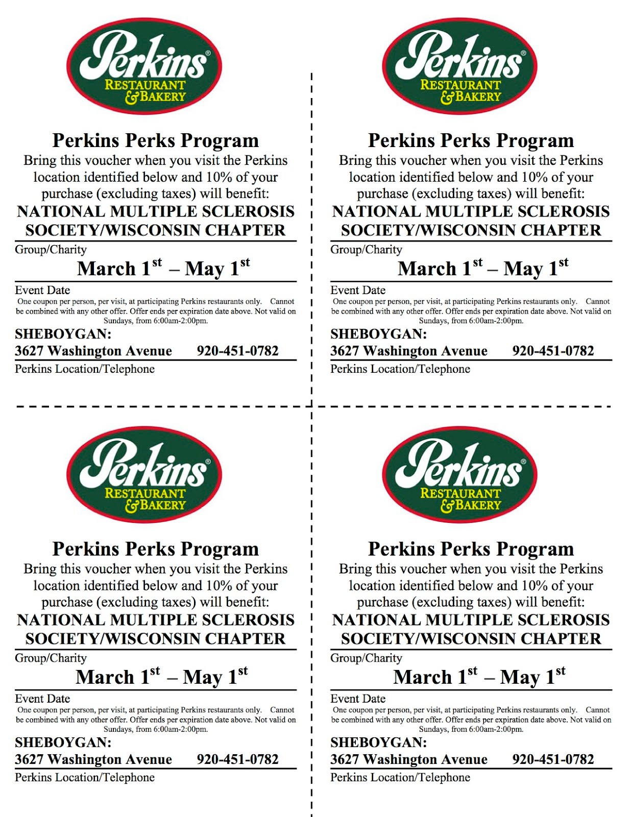 Perkins 20 Off Coupon Printable Perkins 20 Off Coupon Printable