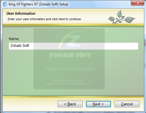 Zohaib Soft - Only Great Games.: King Of Fighters 97 Setup Free Download  (Size 48.22 MB )