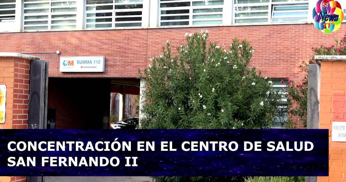Concentración en el Centro de salud San Fernando II SAN FERNANDO DE