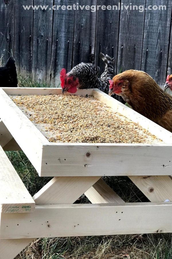 How to make a DIY "Chicknic Table" Plans and stepby step directions to make a picnic table