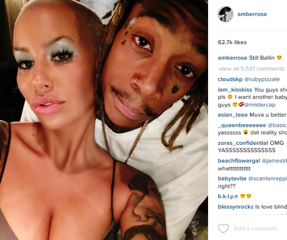 Welcome To Chitoo S Diary Wiz Khalifa And Amber Rose Loved Up In New Instagram Pic