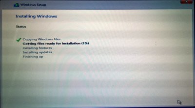 installeer Windows 10 vanaf USB 8