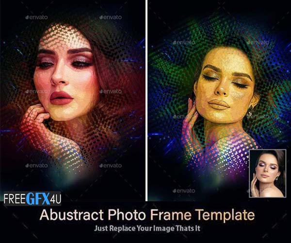 Graphicriver - Abustract Photo Frame Template Abustract Photo Frame Template
