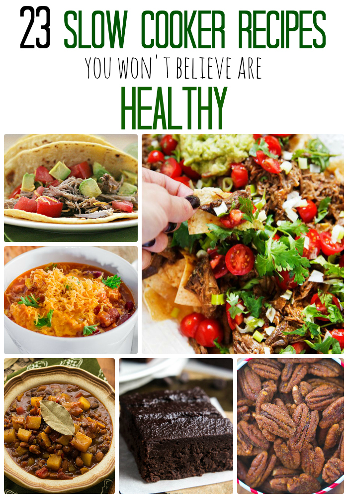 23 Slow Cooker Recipes You Won't Believe Are Healthy Stained with Style