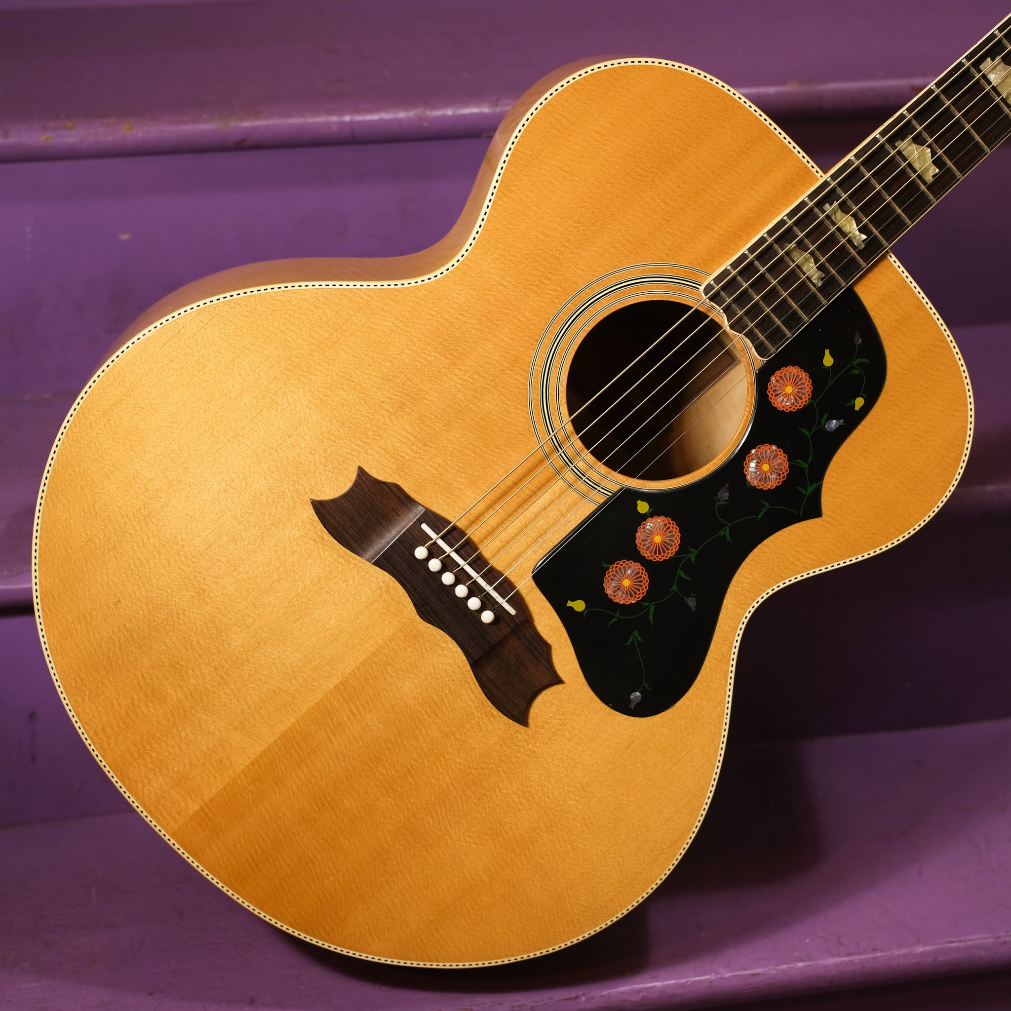 1970s Alvarez 5055 (Japanmade) J200 Copy Jumbo Guitar