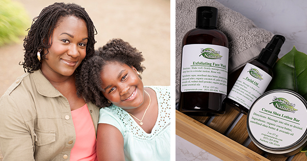 Lydia Gibson, creator of Eva Jenae Naturals