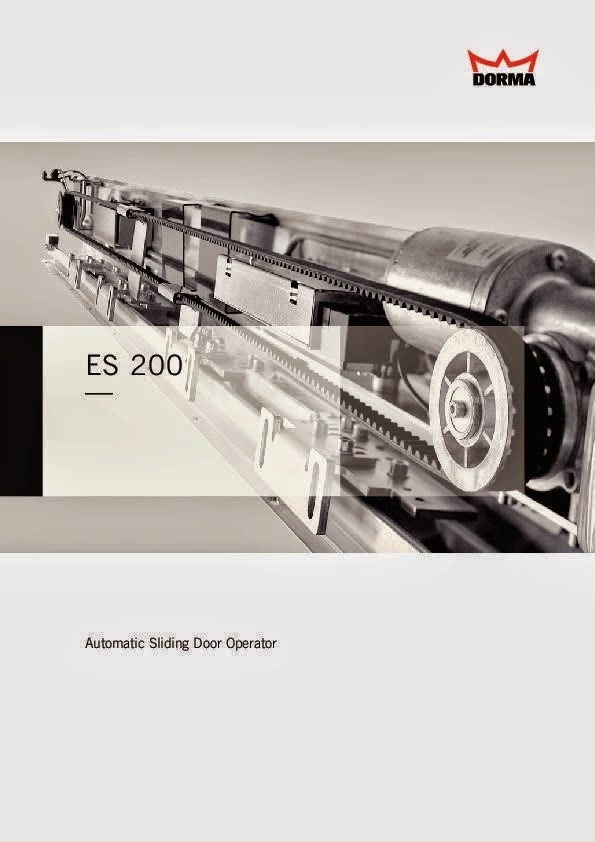 DORMA AUTOMATIC SLIDING DOOR: DORMA ES 200