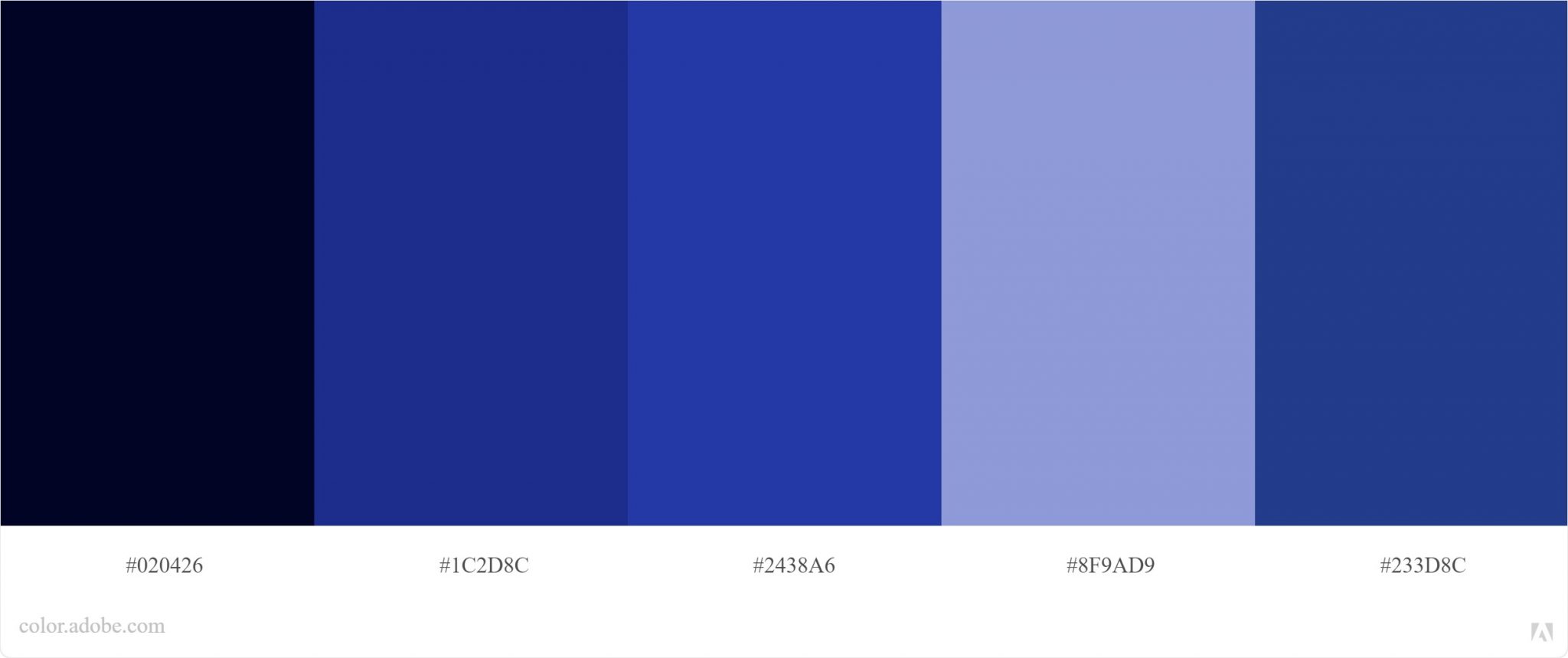 Kode Warna Biru dan Adobe Illustrator WSM Project