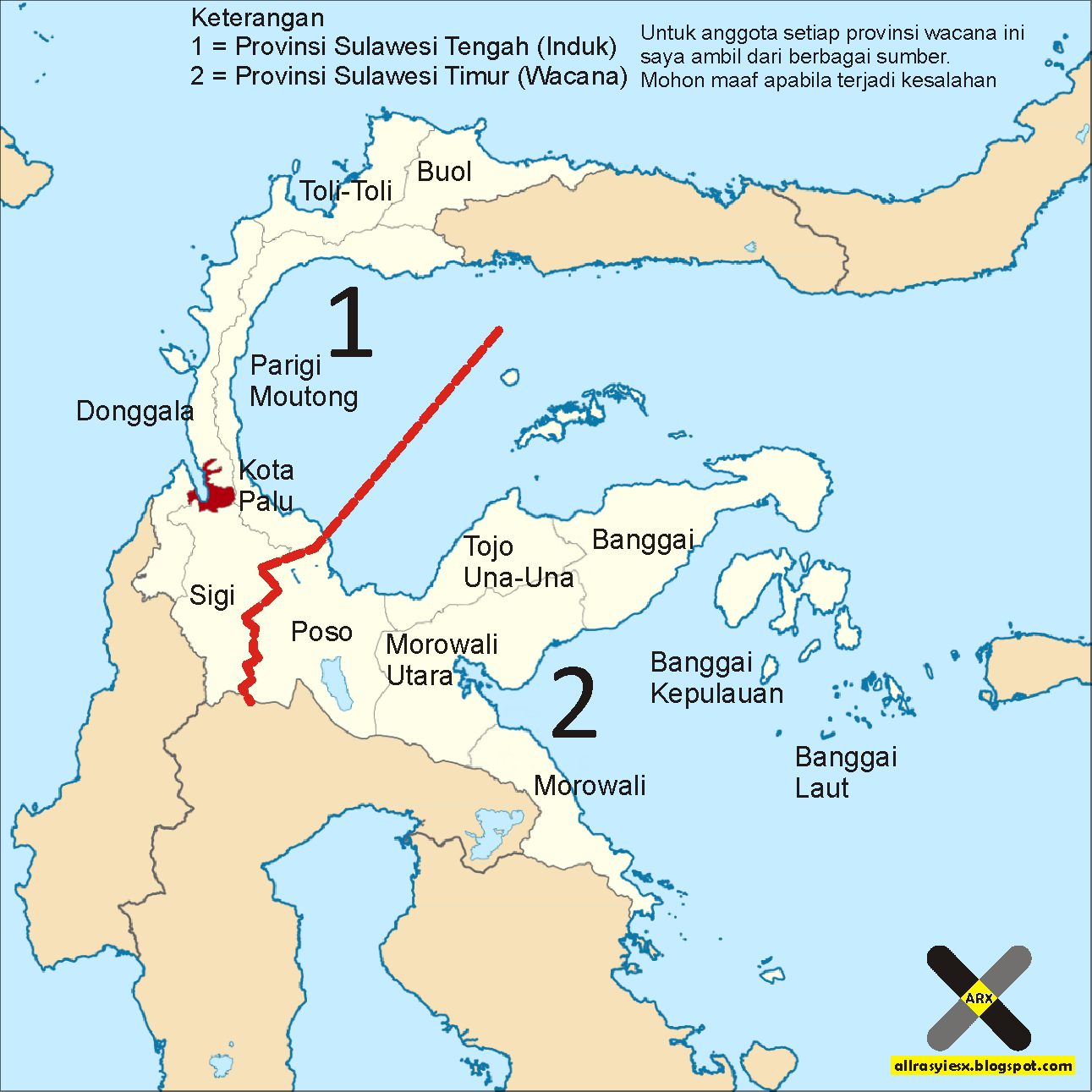 Wacana Pemekaran Provinsi Sulawesi Tengah AllRasyies X