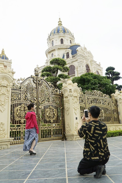 Cung điện nguy nga 1.000 tỷ của ông Đỗ Văn Tiến - một đại gia ở Ninh Binh