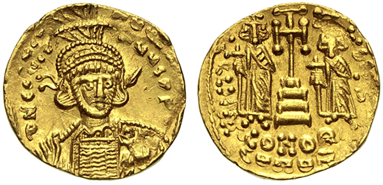 COSTANTINO IV COSTANTINUS POGONATUS