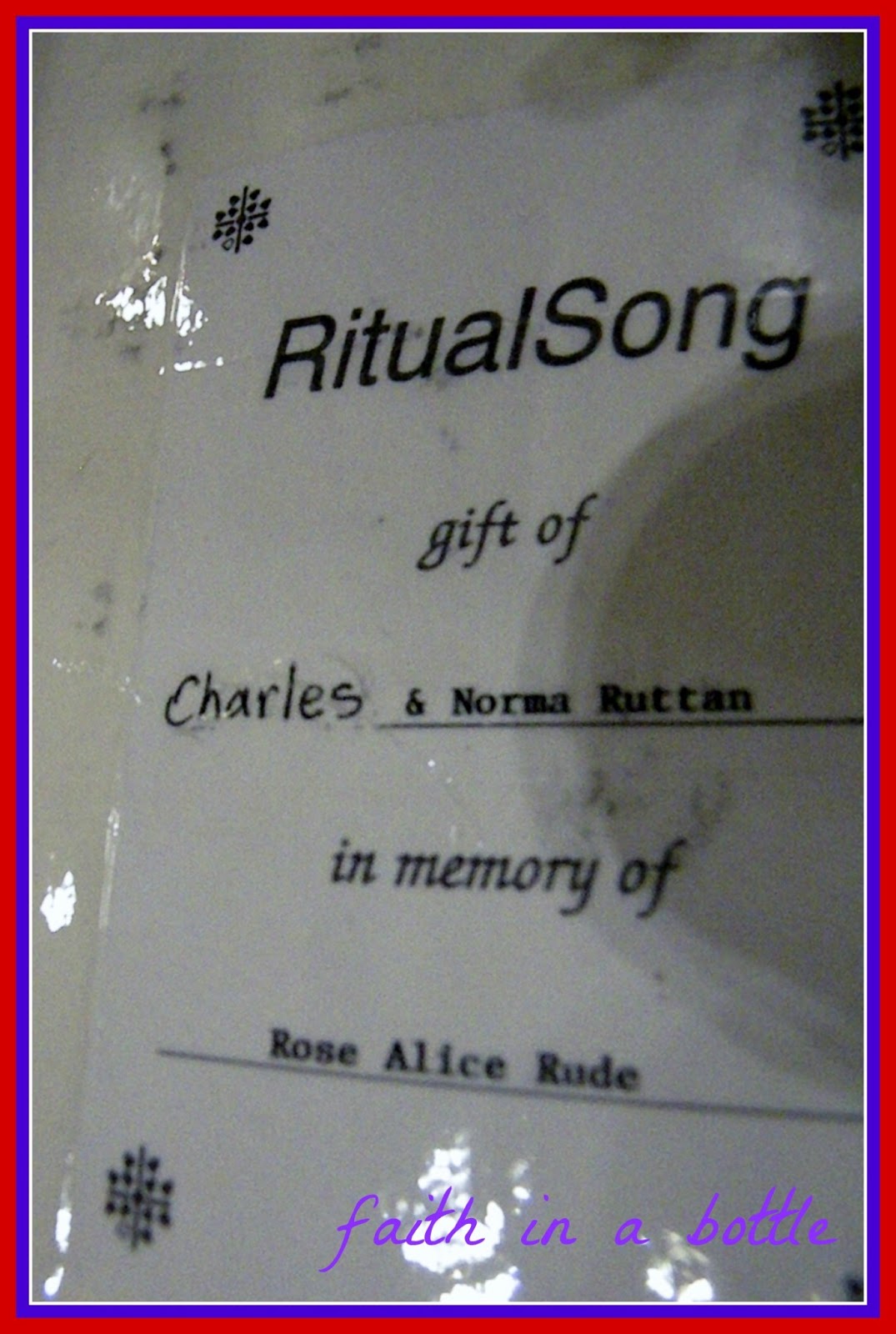 Postcards from Paradise Dedication