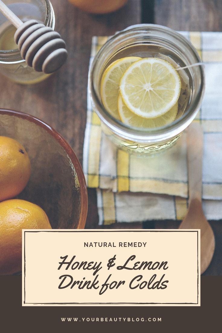 Honey and Lemon for Cold Easy Recipe Everything Pretty