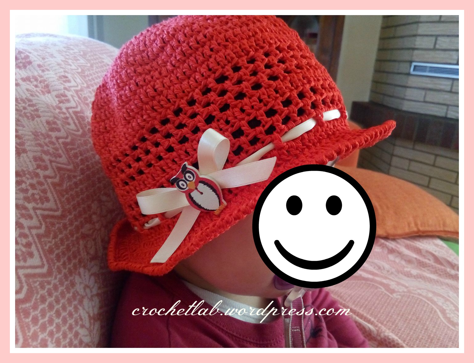 Cappellino Estivo Cappello Uncinetto Bimba Uncinetto Cappello