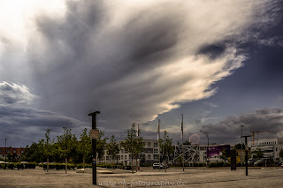 Wetterfotografie Gewitterfront Mammatuswolken HSHL Hamm Nikon
