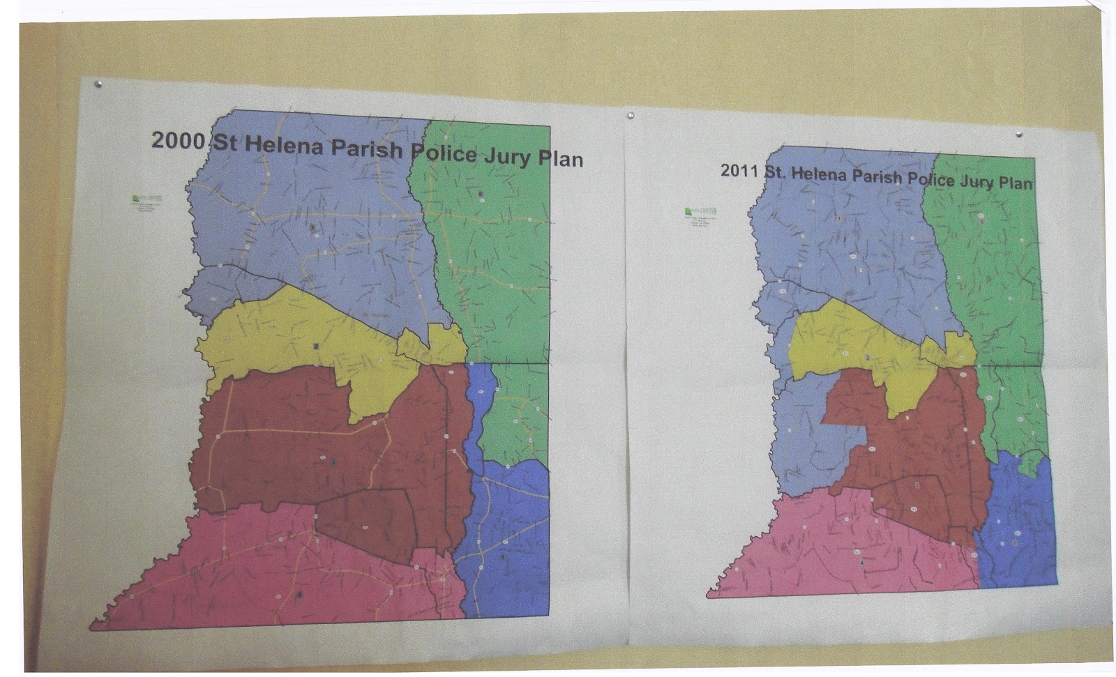 to CALA's Blog! 2000 & 2011 Redistricting Maps of St. Helena