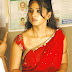 Anushka Shetty in Blue, Red and Yellow Saree - ಅನುಷ್ಕ ಶೆಟ್ಟಿ
