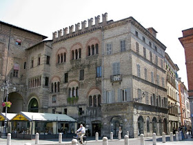 The Palazzo del Podestà in Parma