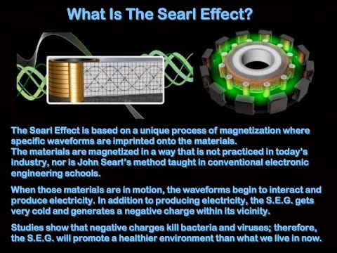 INVERSE GRAVITY VEHICLE - SEARL EFFECTS GENERATOR