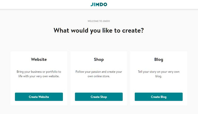 jimdo website