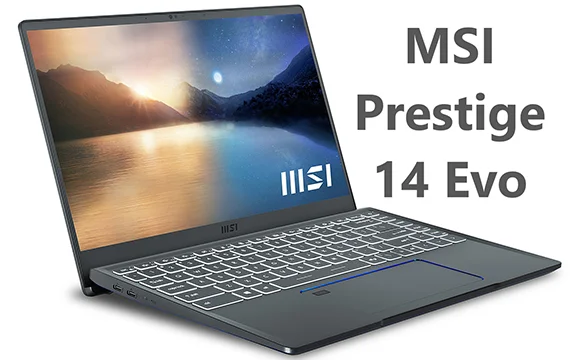 Révision du MSI Prestige 14 Evo. Révision du MSI Prestige 14 Evo.