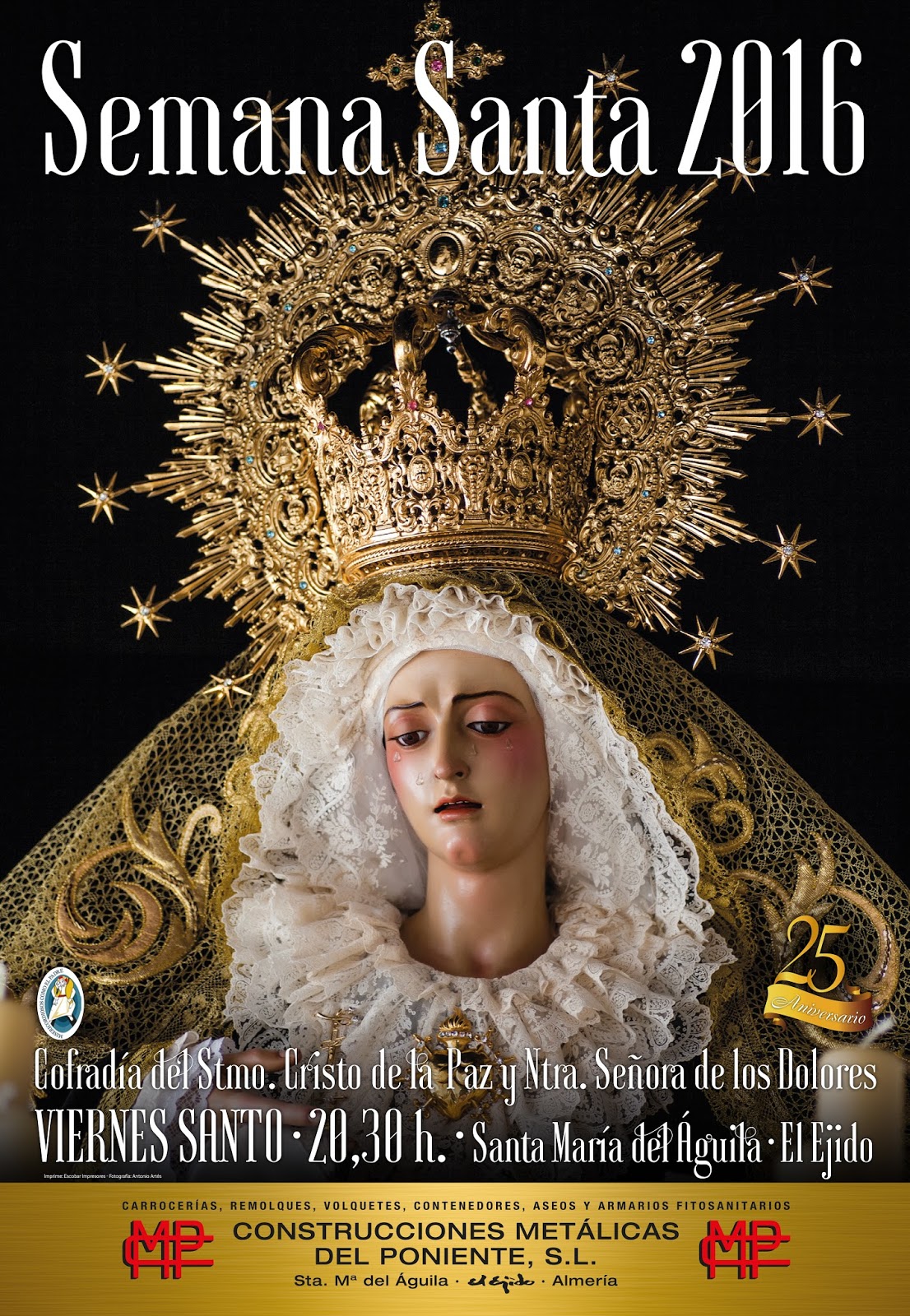 COFRADIA PAZ CARTEL SEMANA SANTA 2016 DE SANTA MARIA DEL AGUILA COFRADIA PAZ CARTEL SEMANA SANTA 2016 DE SANTA MARIA DEL AGUILA