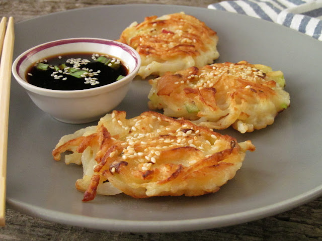 Корейские блинчики из дайкона