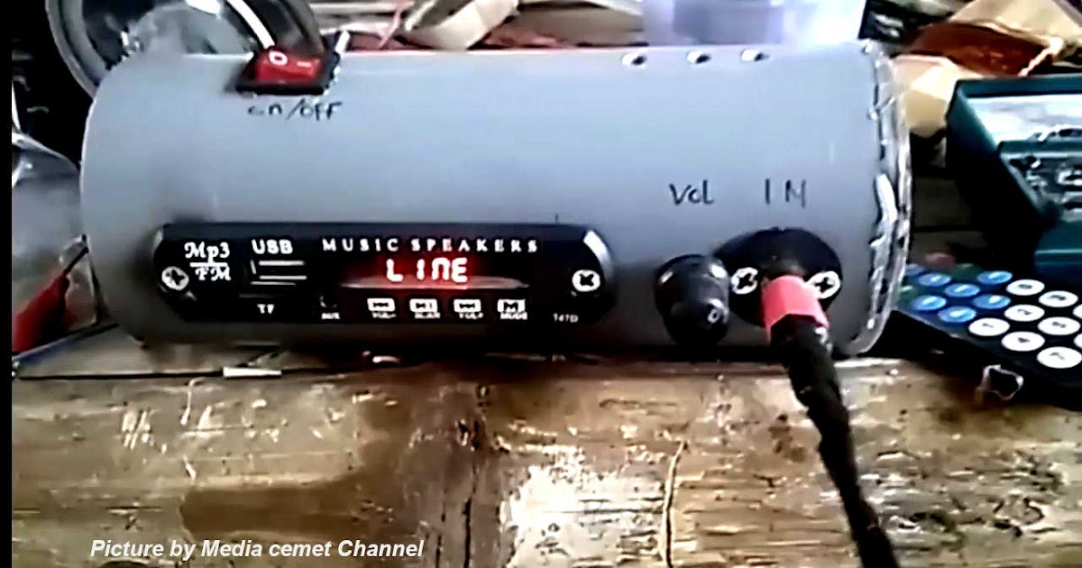 Merakit Speaker Aktif Bluetooth