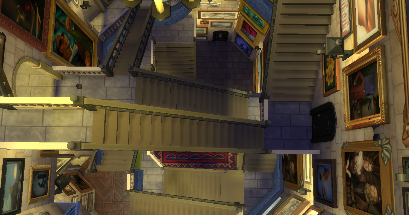 Hogwarts The Sims 4 ปราสาทฮอกวอตส์ The Sims 4