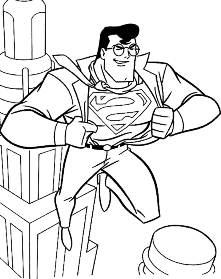 Superman Coloring Pages Printable - Best Gift Ideas Blog