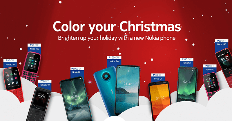 Deal: HMD announces with Christmas promo with discounts on Nokia 3.4 and more
