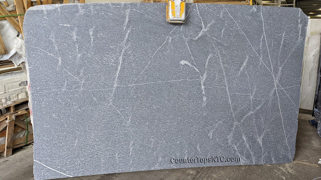 Silver grey honed granite NYC