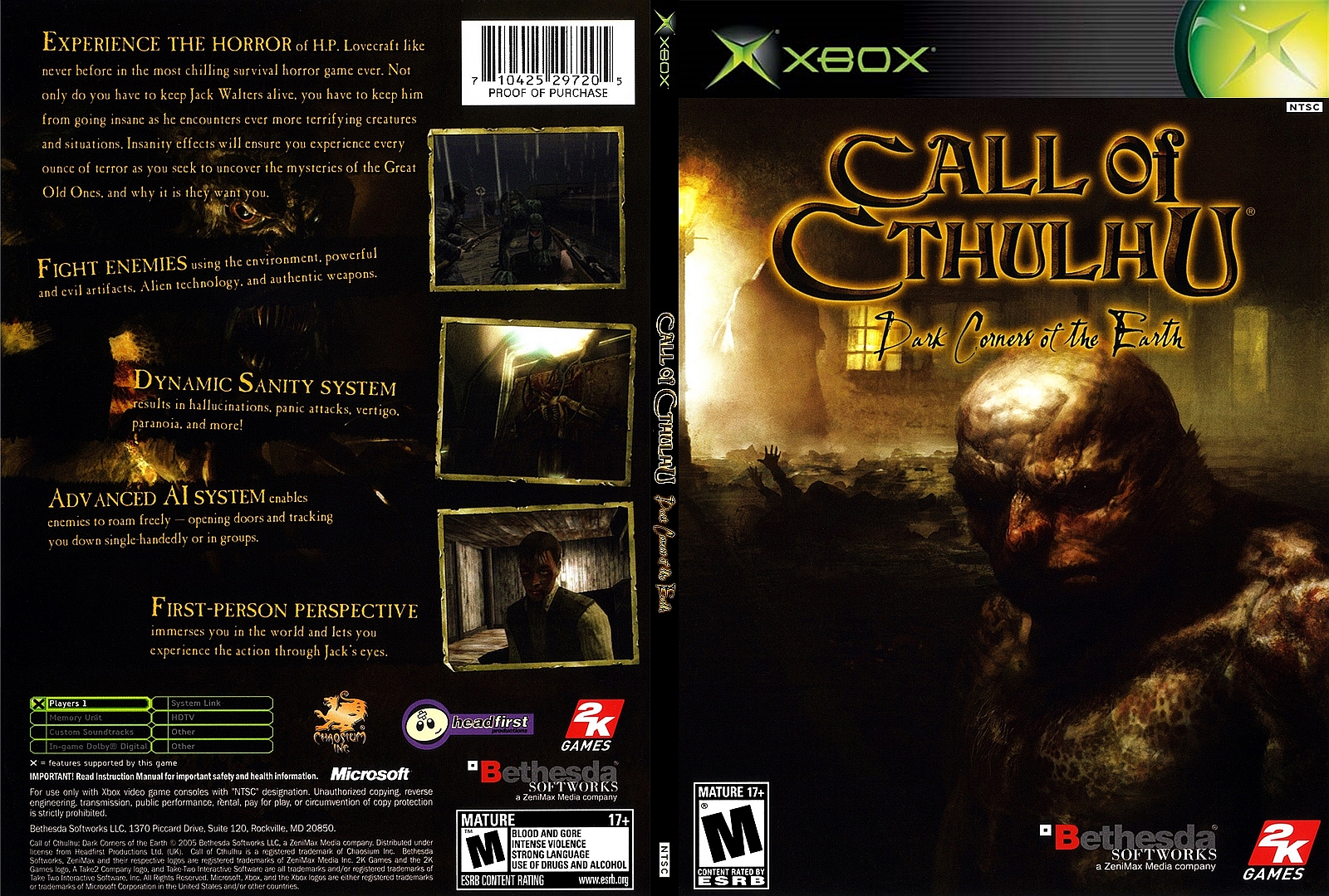 call of cthulhu x box call of cthulhu x box