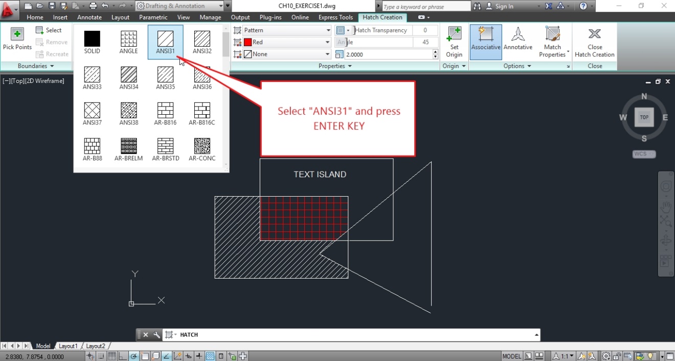How to reduce boundary gaps in AutoCAD