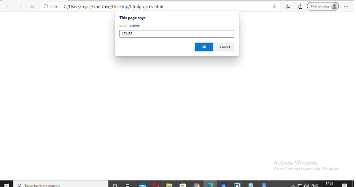 write a javscript program to reverse of the number.