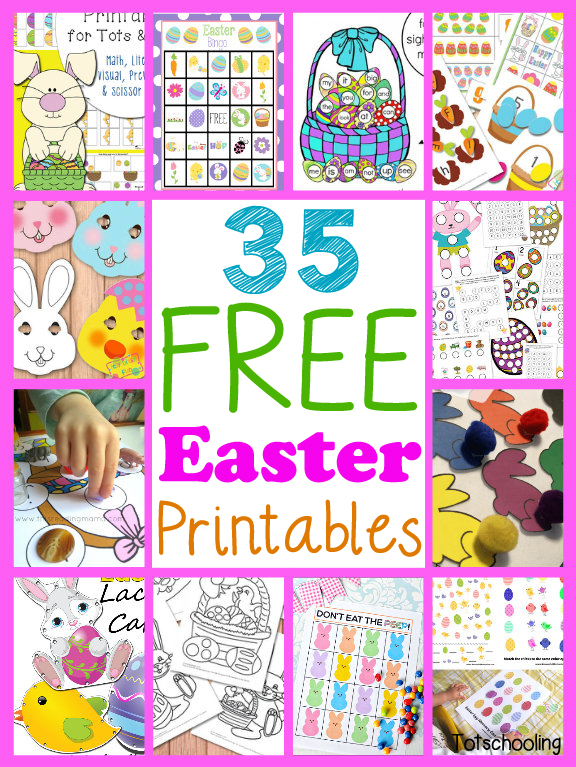 35 Free Easter Printables For Kids Totschooling Toddler Preschool Kindergarten Educational 35 Free Easter Printables For Kids Totschooling Toddler Preschool Kindergarten Educational