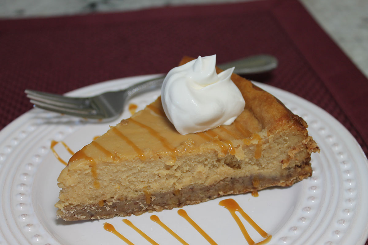 Salted Caramel Cheesecake JustOneDonna