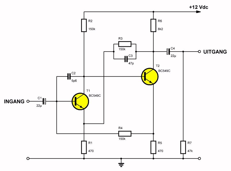 De volgende Een hekel hebben aan vod Elektronica-hobby blog van Jos Verstraten (572 artikelen): Schakelingen:  twee-transistoren versterkers