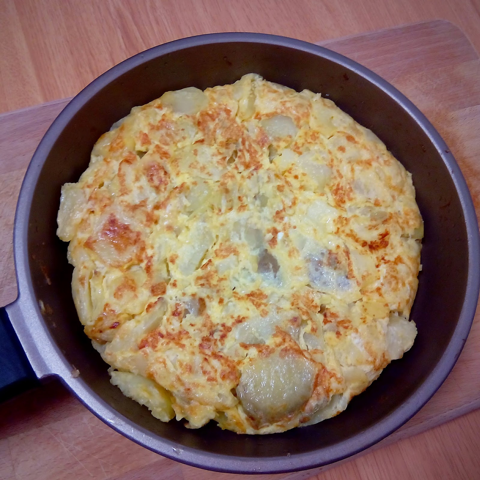 Cuinar i Viatjar Tortilla de patatas al microondas