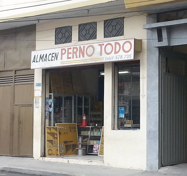 All Bolt Store on Ramon Pinto between Mercadillo and Azuay Loja Ecuador