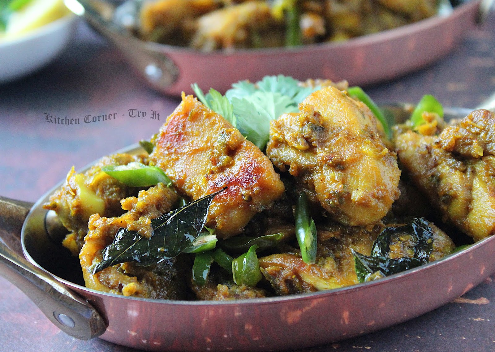 Andhra Style Green Chilli Chicken