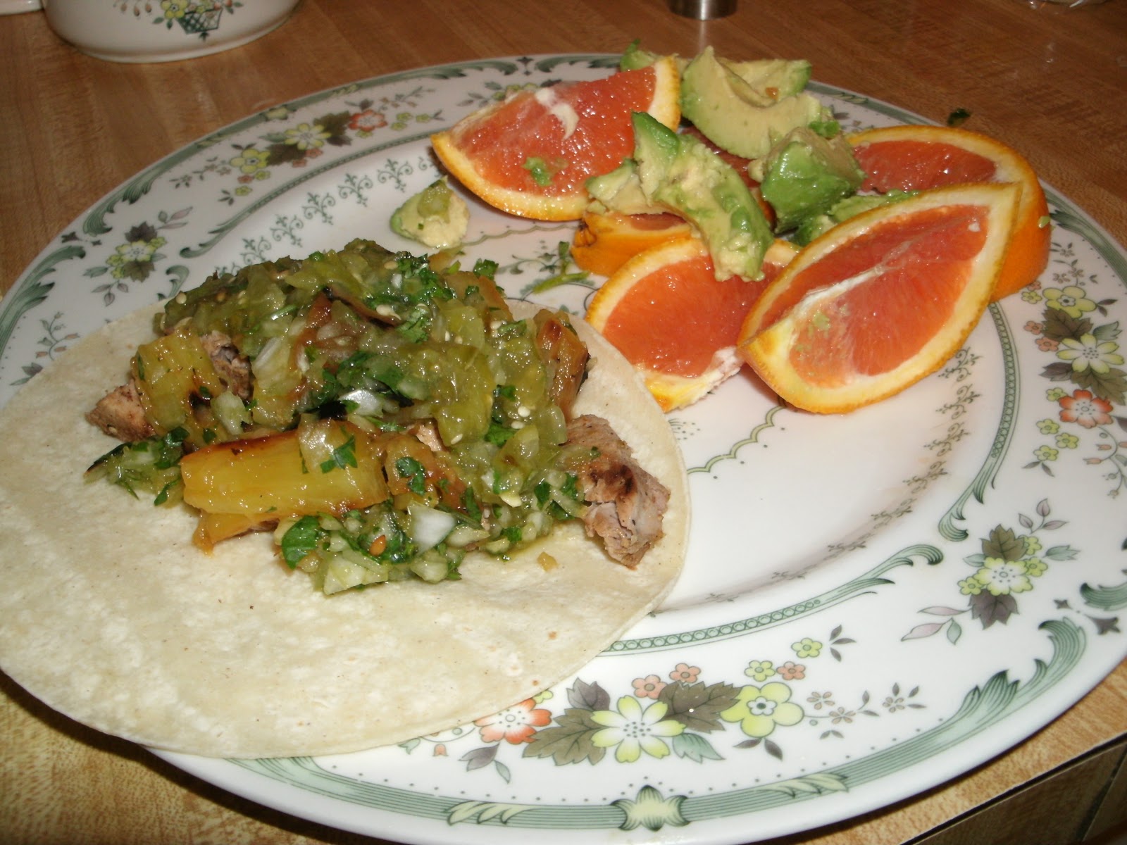 Dinner Tonight at Loretta's: Tacos al Pastor...with Leftover Pork Tenderloin