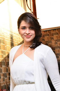 Mannara Chopra in Beautiful Cute Sensual Whtie Designer Dress ~  Exclusive Pics 003