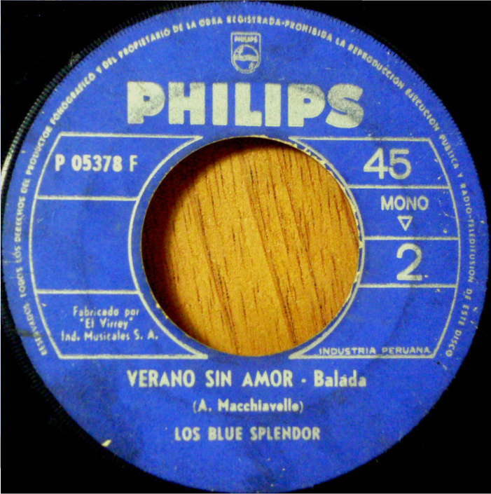Peruvian 45s: LOS BLUE SPLENDOR