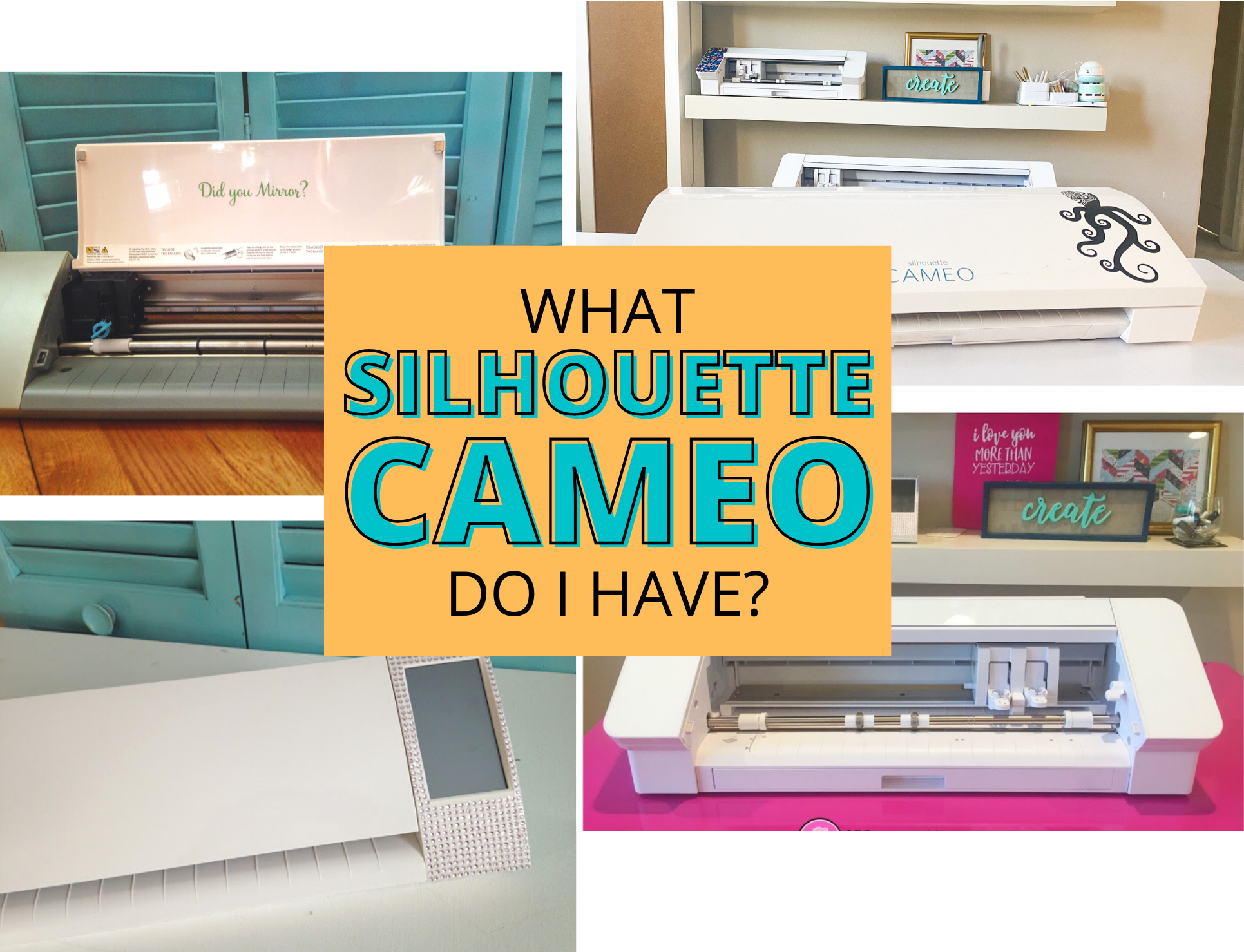 Silhouette CAMEO 2 vs Silhouette CAMEO 3